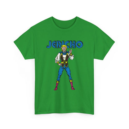 Jericho T-Shirt - George Perez Art - New Teen Titans Member - Son of Deathstroke, Brother of Ravager - DC Comics