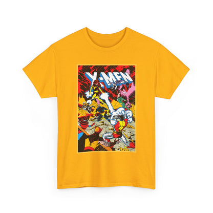 X-Men T-Shirt - Paul Smith Art - Return of Dark Phoenix - Wolverine, Colossus, Cyclops, Storm, Nightcrawler, Rogue - Marvel Comics