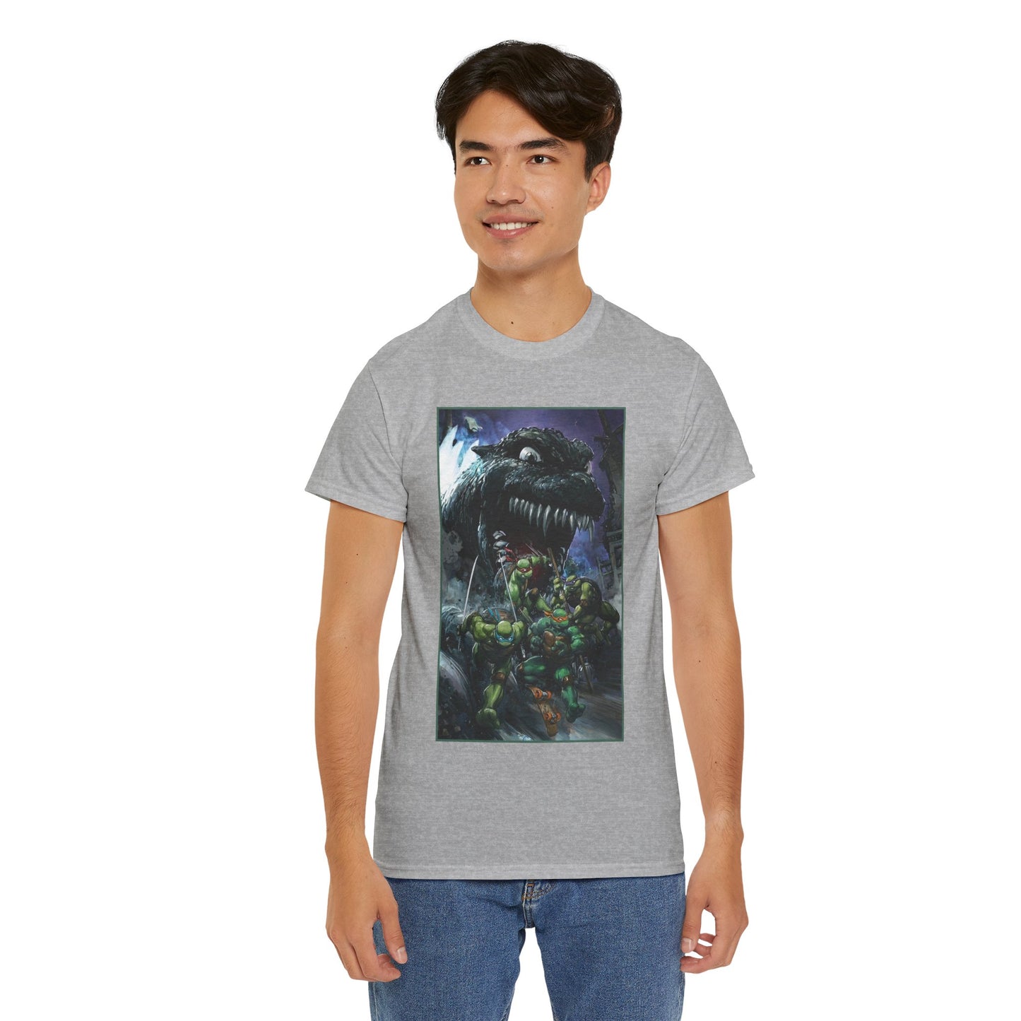 Teenage Mutant Ninja Turtles/Godzilla T-Shirt