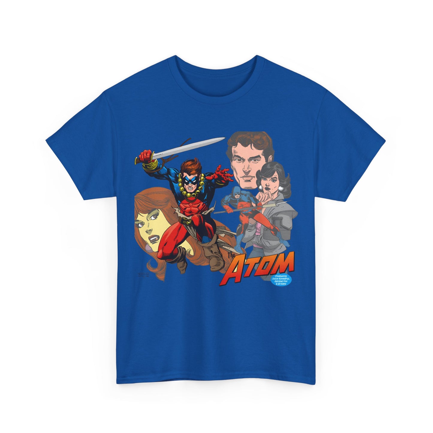 Atom T-Shirt - Gil Kane Art - Who's Who Image - Ray Palmer, JLA Member - Silver Age Hero - DC Comics