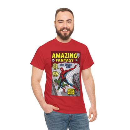 Amazing Fantasy #15 T-Shirt - Steve Ditko Art - 1st Appearance of Spider-Man - 2026 Movie - Marvel Comics