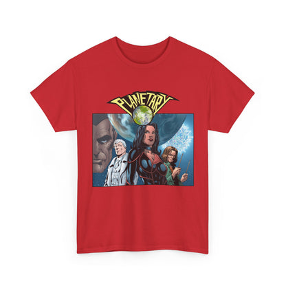 Planetary T-Shirt - Phil Jimenez Art - The Drummer, Jakita Wagner & Elijah Snow - DC Comics/Wildstorm - Ellis Story