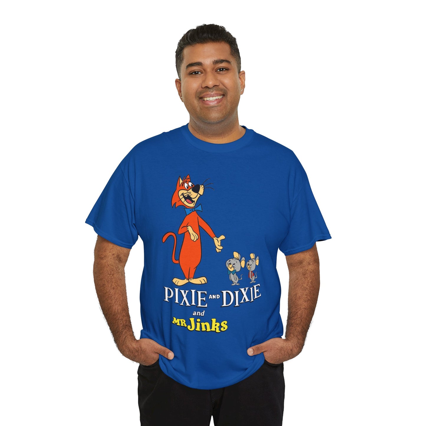 Pixie & Dixie & Mr Jinks T-Shirt - Classic Hanna-Barbera Saturday Morning Cartoon - I Hate Meeces to Pieces!