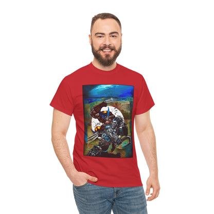 Lobo/Wolverine T-Shirt - Simon Bisley Art - DC/Marvel Comics