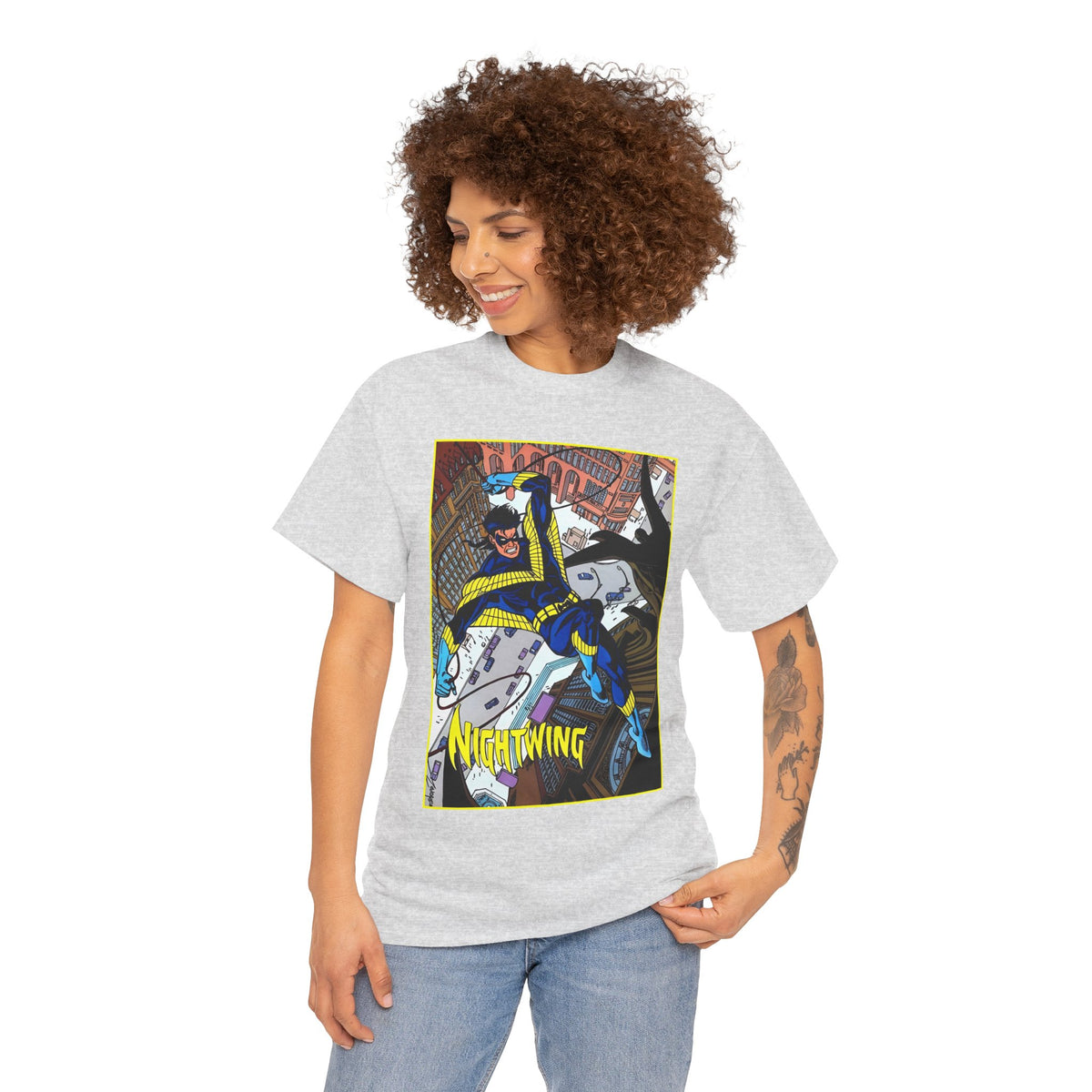 Nightwing T-Shirt - José Luis García-López Art - New Teen Titans Leader - DC Comics