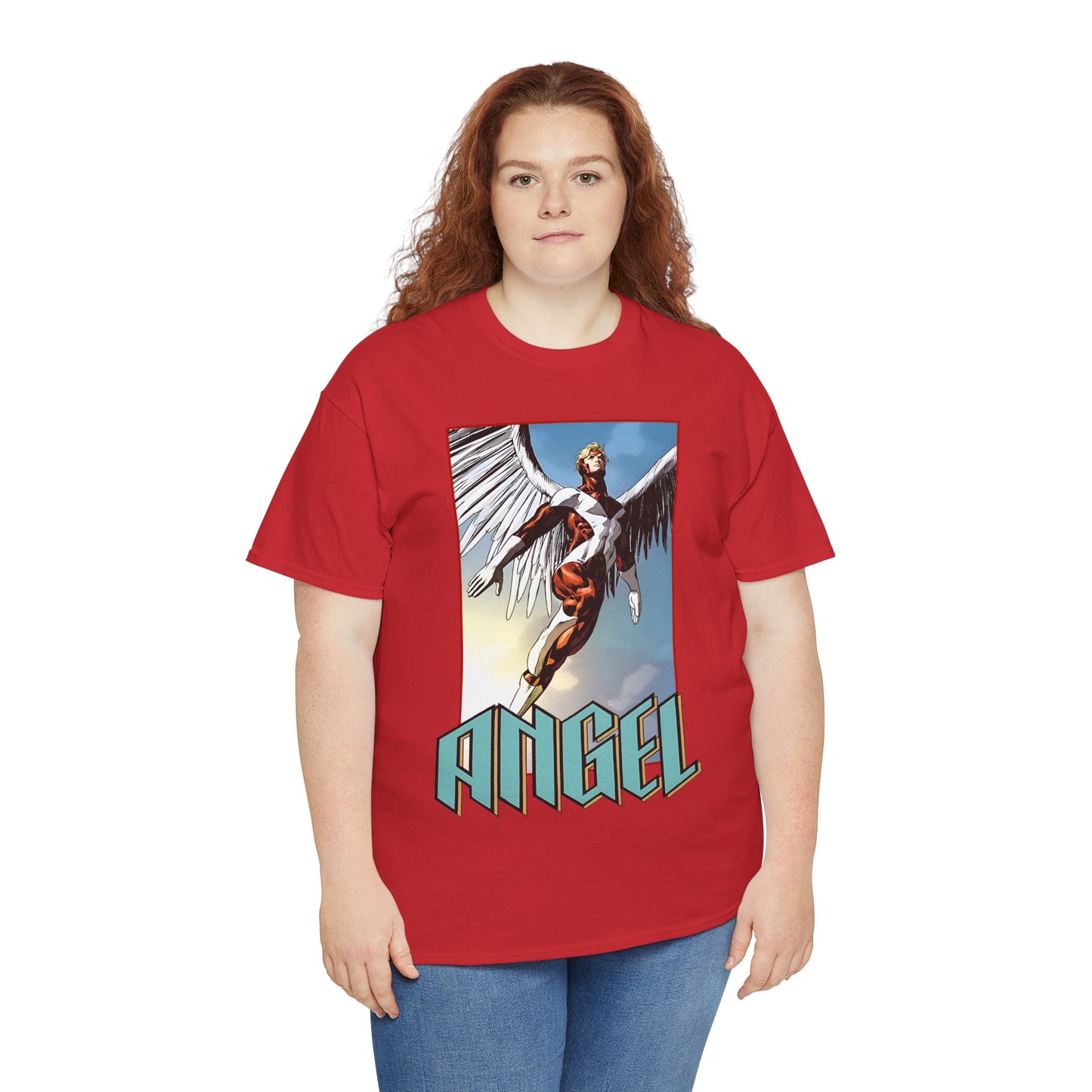 Angel T-Shirt - Mike Deodato Art - Marvel Comics X-Men Member