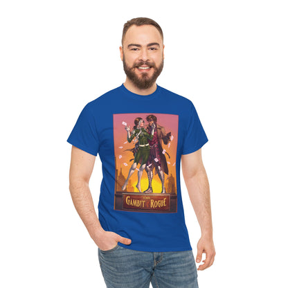 Gambit & Rogue T-Shirt - Mike Choi Art - Popular X-Men Members - Marvel Comics