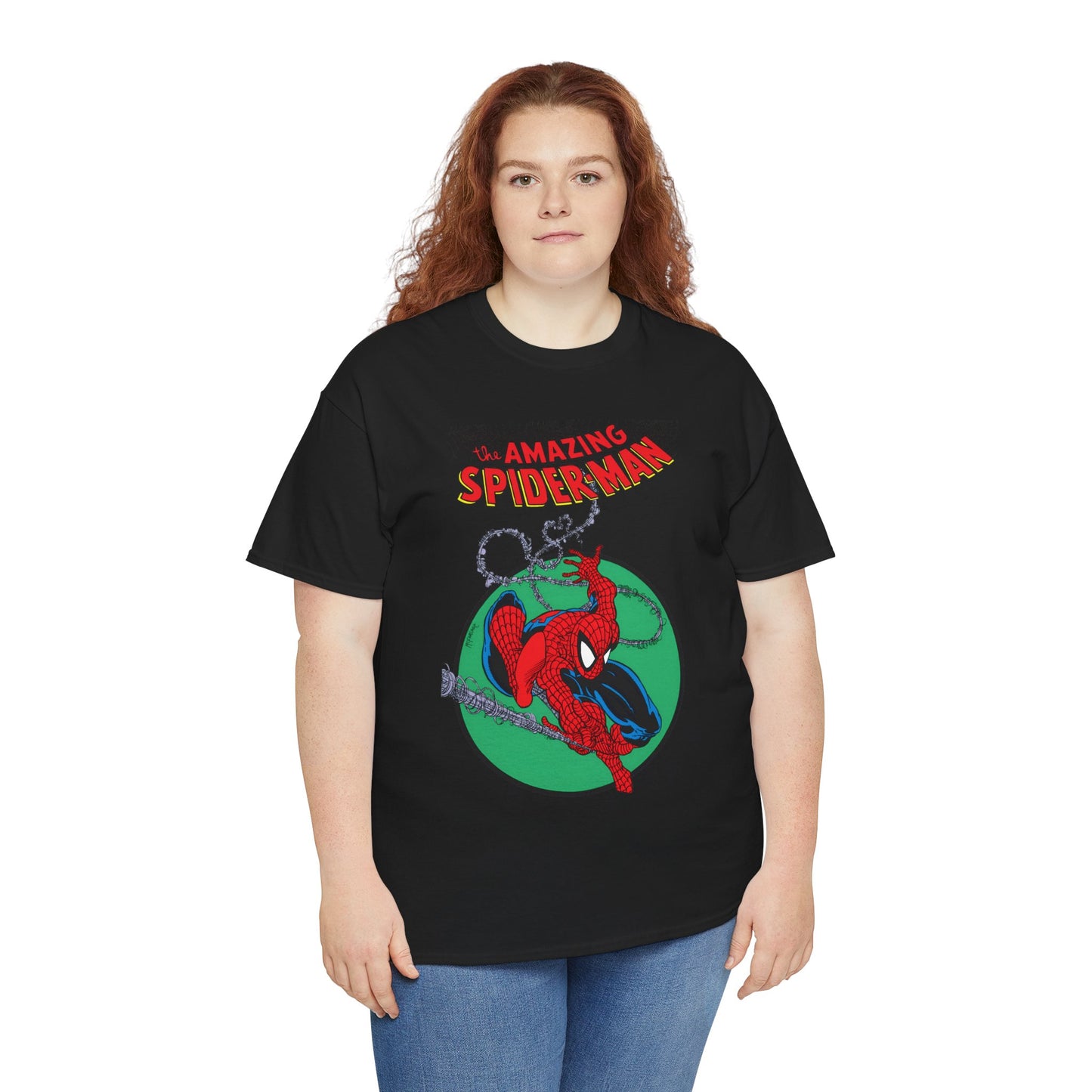Amazing Spider-Man T-Shirt - Todd McFarlane Art - Cover to Issue #301 - Peter Parker, Web-Slinger - Marvel Comics
