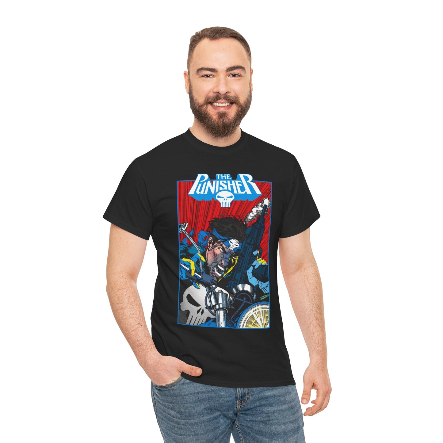 Punisher T-Shirt - Whilce Portacio Art - Marvel Comics
