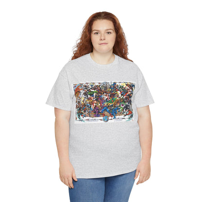 Avengers T-Shirt - George Perez Art - Poster Art of Basically Every Avenger - Marvel Comics