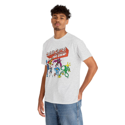 Captain Carrot & the Zoo Crew T-Shirt - 1980s Funny Animal Comic Series - DC Comics