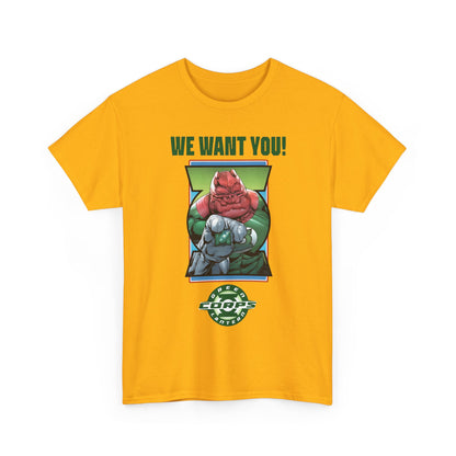 Kilowog T-Shirt - Green Lantern Corps Recruitment Poster - "We Want You!" - DC Comics