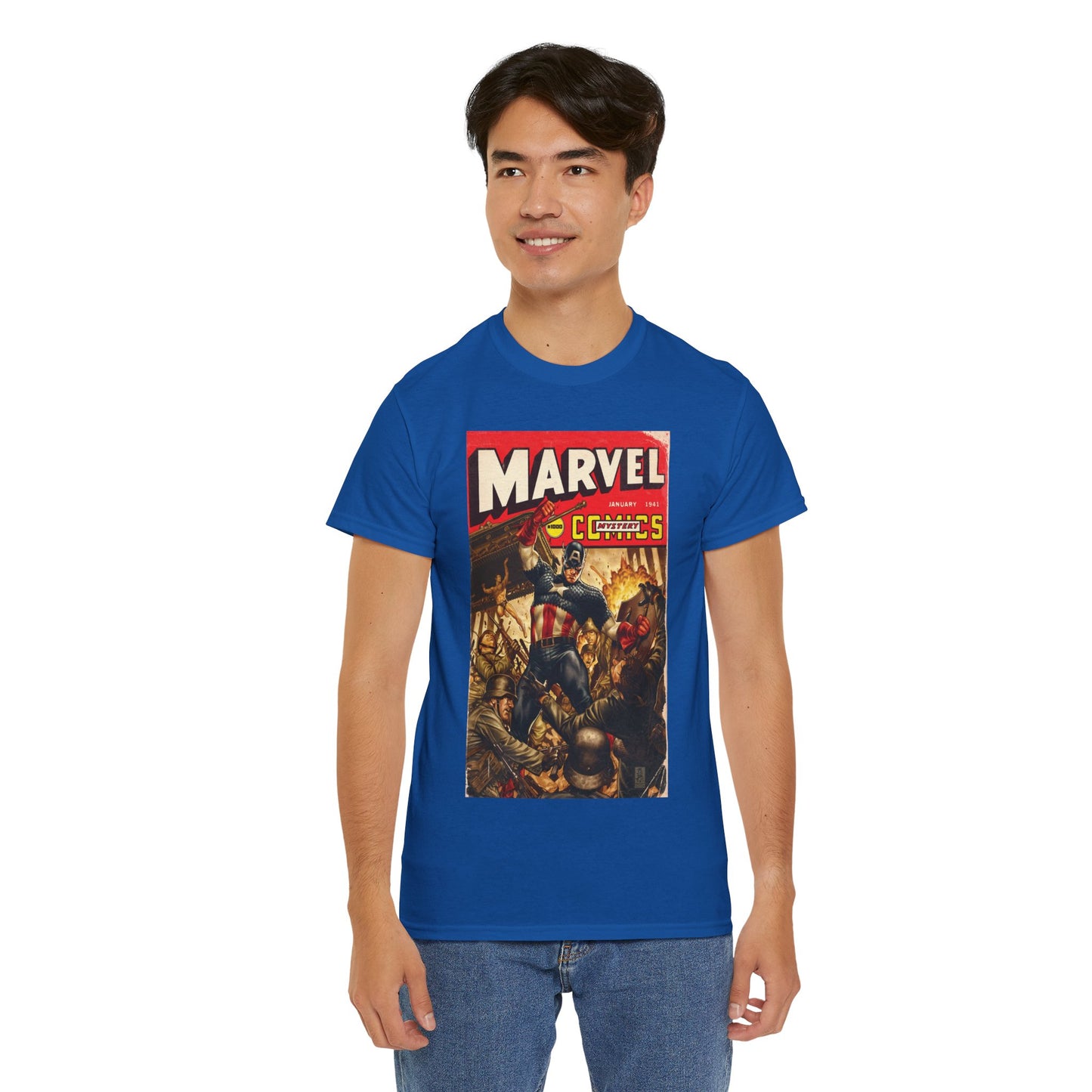 Marvel Comics #1000 T-Shirt - Captain America Cover Art - Marvel Comics