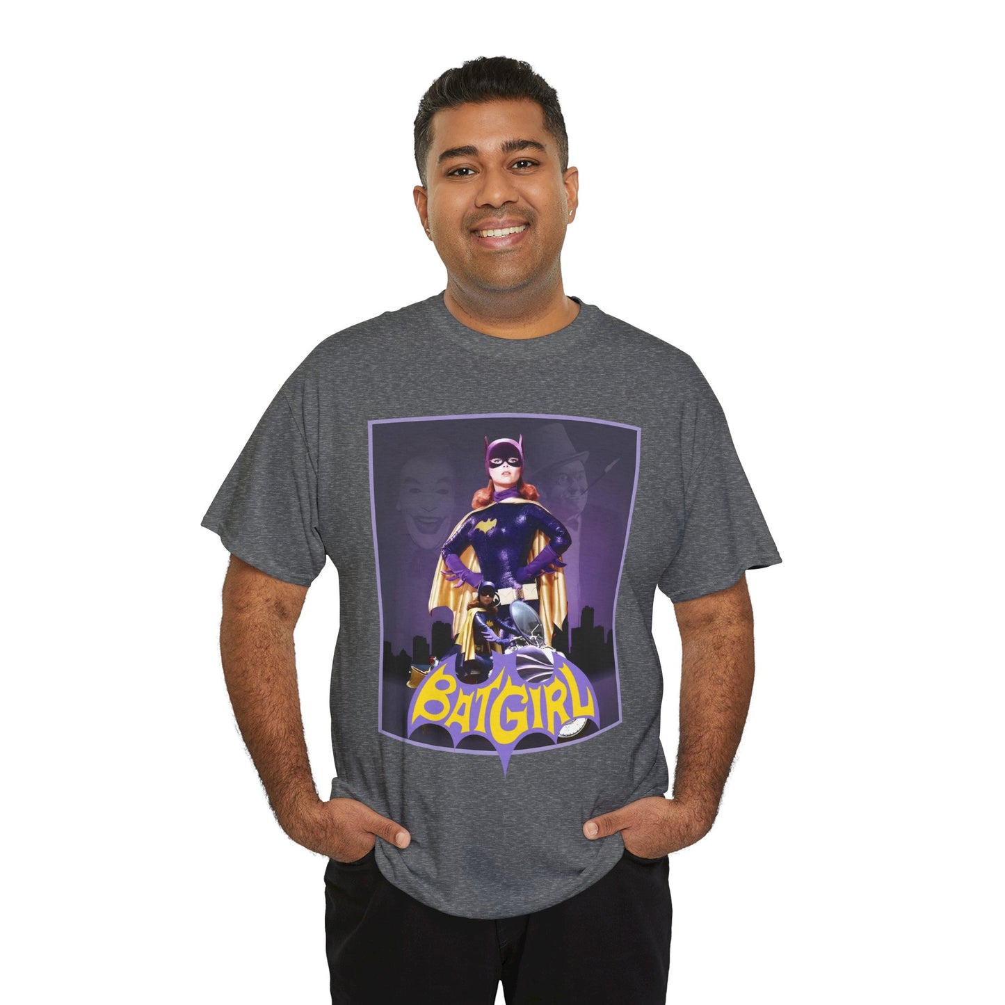 Batgirl T-Shirt - Yvonne Craig - Batman 1966 TV Series - Barbara Gordon, Daughter of Commissioner Gordon, Gotham City Hero