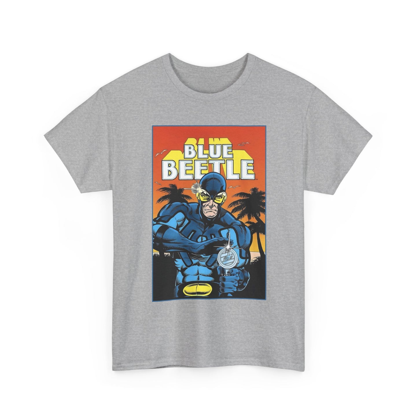 Blue Beetle T-Shirt - Ted Kord - 1980s DC Series - DC Comics