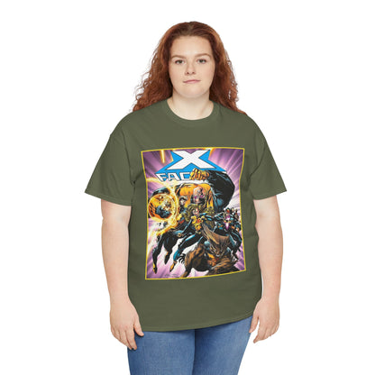 X-Factor T-Shirt -  Larry Stroman Art - Polaris, Havok, Strong Guy, Jamie Madrox - X-Men Spin-Off - Mutant Heroes - Marvel Comics