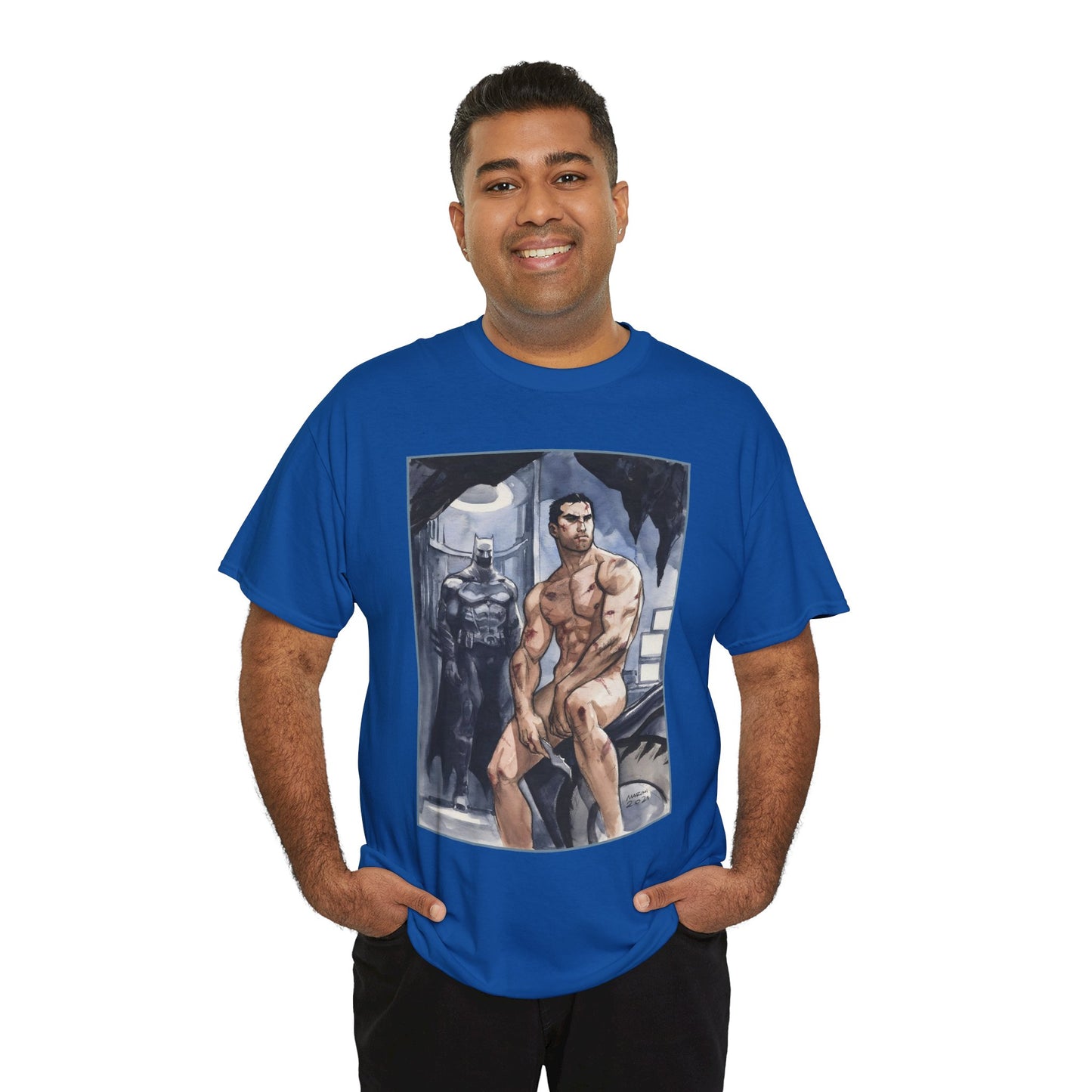Batman in the Buff T-Shirt - DC Comics