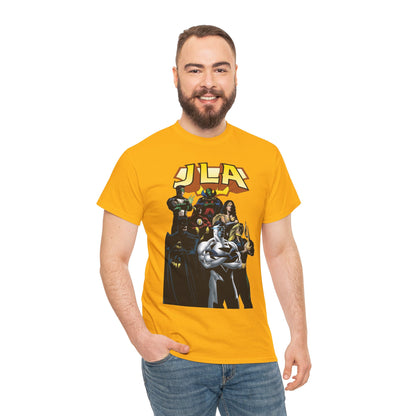 JLA T-Shirt - Howard Porter Art - Superman, Batman, Wonder Woman, Flash - DC Comics