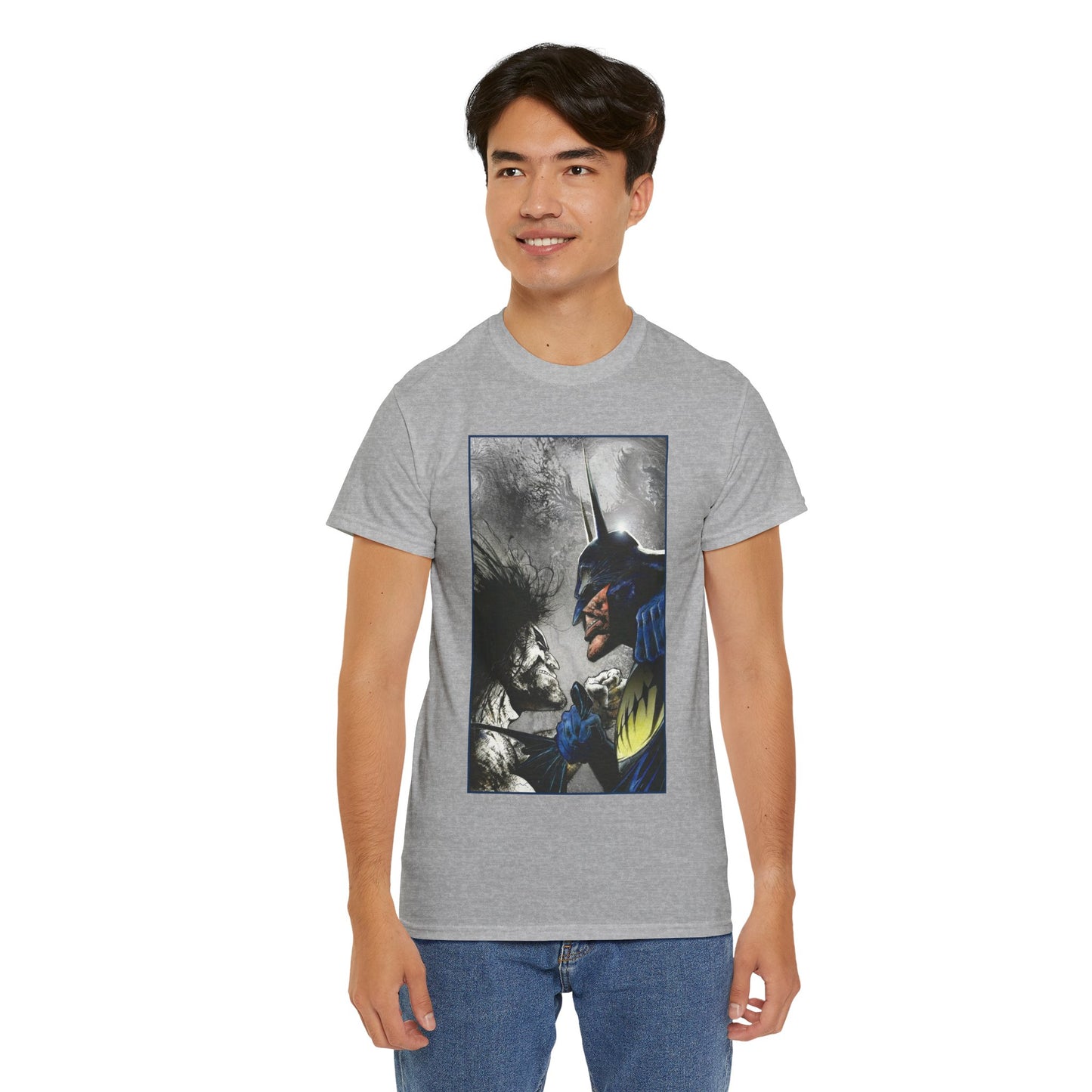 Batman Vs Lobo T-Shirt - Sam Keith Art - DC Comics