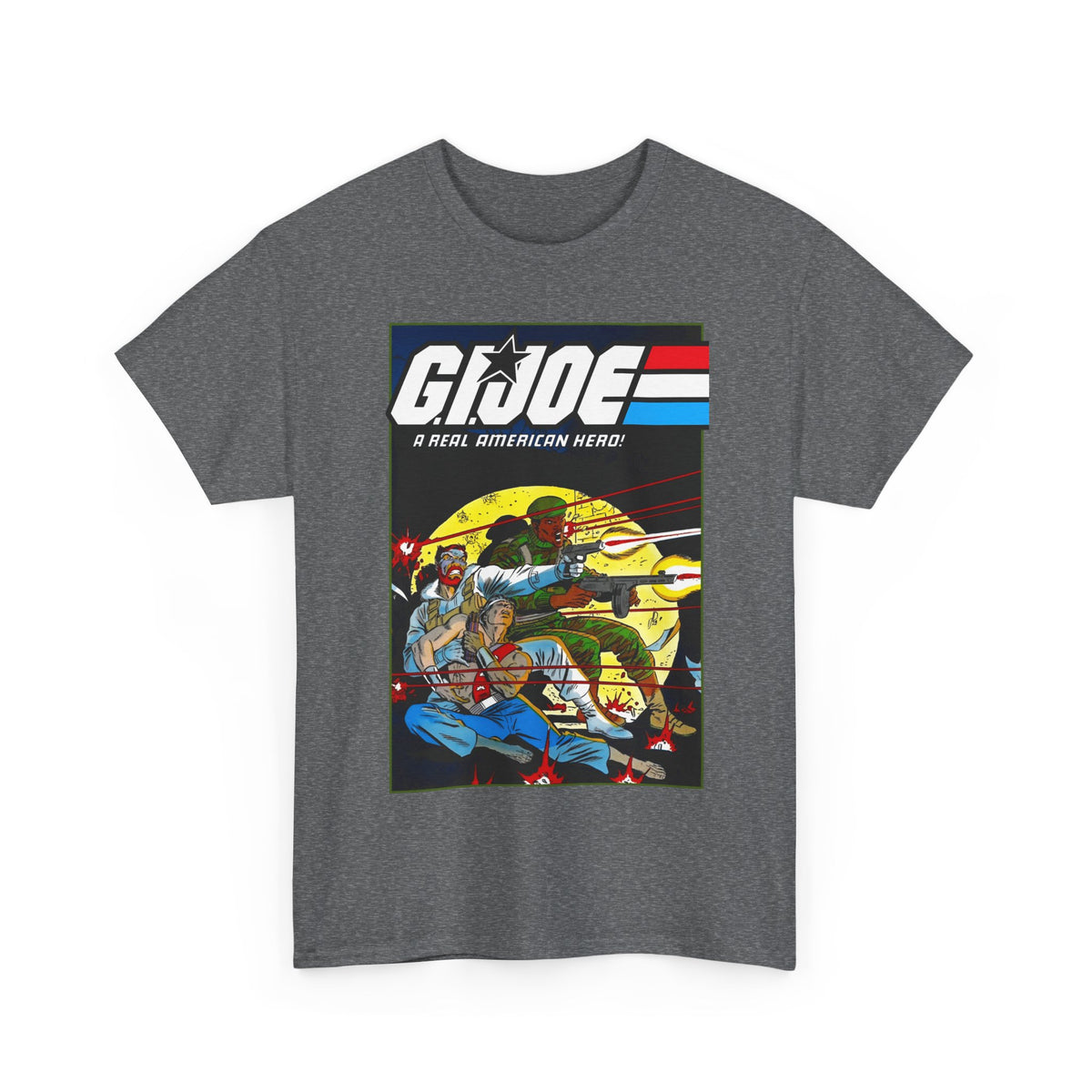 G.I. Joe T-Shirt - Mike Zeck Art - Stalker, Snow Job and Quick Kick - #61 Cover Art - Marvel Comics