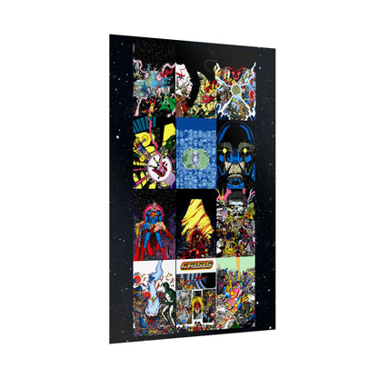 Crisis On Infinite Earths Rolled Poster - George Perez Art - DC Comics - Covers #1-#12 - Multiple Sizes Up to 24"x36"