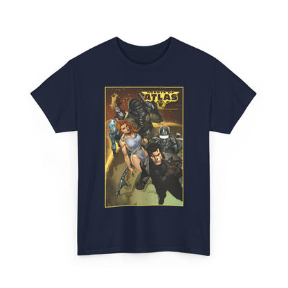 Agents of Atlas T-Shirt - FBI Agent Jimmy Woo, Marvel Boy, Venus, the Human Robot and Gorilla Man - Marvel Comics