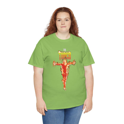 The Torch T-Shirt - Alex Ross Art - Golden Age Member of the Invaders - Marvel Comics