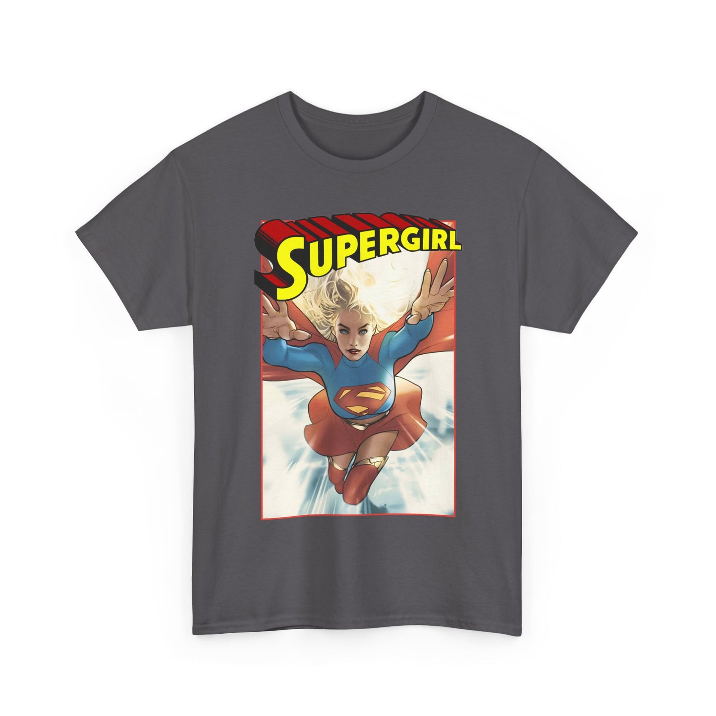 Supergirl T-Shirt - Pablo Villalobos Art - Kara Zor-El - Upcoming Summer 2026 Movie - DC Comics