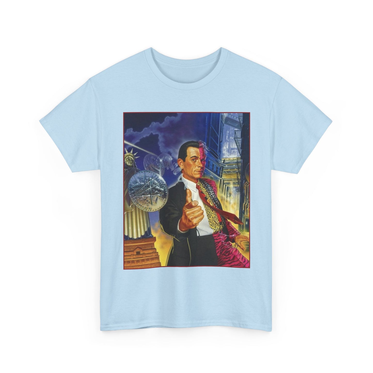 Two-Face T-Shirt - 90s Batman Movie Art - DC Comics