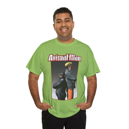 Animal Man T-Shirt - Brian Bolland Art - Buddy Baker - Grant Morrison Series - Vertigo Comics/DC Comics