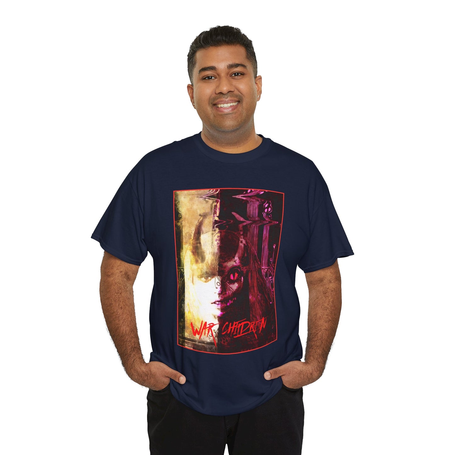 Magik/Darkchylde T-Shirt - Bill Sienkiewicz Art - Illyana Rasputina, New Mutants Member - War Children - Marvel Comics