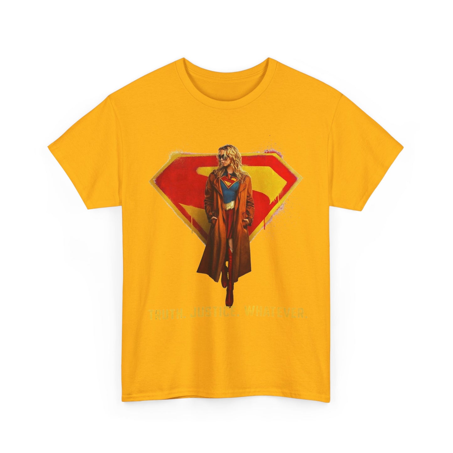 Supergirl Movie T-Shirt - Milly Alcock - Truth Justice Whatever - 2026 - Kara Zor-El - DC Comics, DC Studios