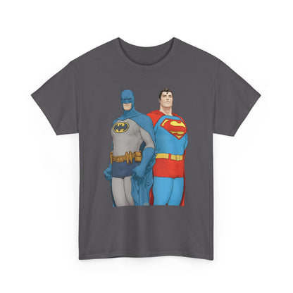 Batman & Superman T-Shirt - Frank Quitely Art - World's Finest Variant Cover Art - DC Comics