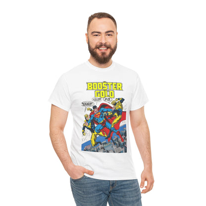 Booster Gold T-Shirt - Dan Jurgens & John Byrne Art - Superman - DC Comics