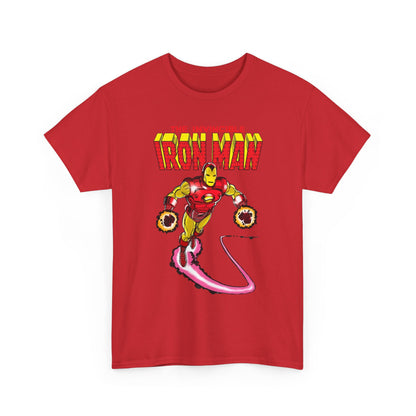 Iron Man T-Shirt - George Perez Art - Tony Stark in his Armor - Avengers Member - MCU - Marvel Comics
