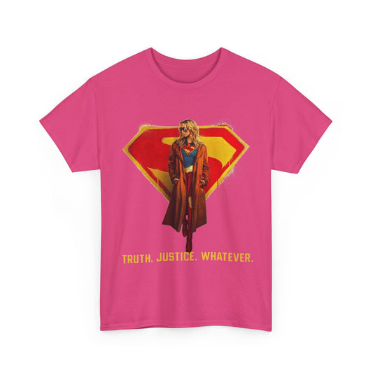Supergirl Movie T-Shirt - Milly Alcock - Truth Justice Whatever - 2026 - Kara Zor-El - DC Comics, DC Studios
