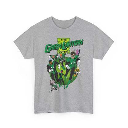 Green Lantern Corps T-Shirt - Joe Staton Art - Hal Jordan, John Stewart, Arisia, Kilowog, Katma Tui - DC Comics