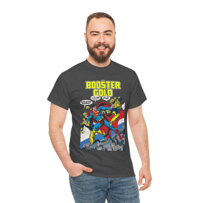 Booster Gold T-Shirt - Dan Jurgens & John Byrne Art - Superman - DC Comics