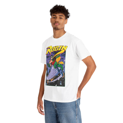 Robin T-Shirt - Tom Grummett Art - Tim Drake, Batman Family, Gotham City - DC Comics