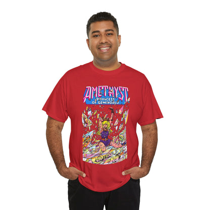 Amethyst Princess of Gemworld T-Shirt - George Perez Art - Lord Topaz, Dark Opal, Granch, Citrina - DC Comics