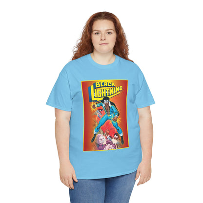 Black Lightning T-Shirt - Trevor Von Eeden Art - Jefferson Pierce - Suicide Slum, Metropolis - DC Comics