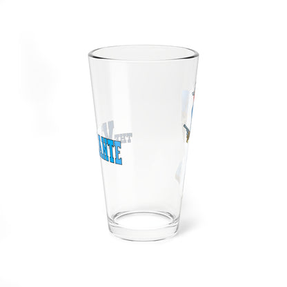 Vigilante Pint Glass, 16oz - Gray Morrow Art - Golden Age Character - Seven Soldiers of Victory - DC Comics
