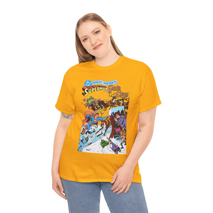 Superman & Santa Claus T-Shirt - José Luis García-López Art - DC Comics Presents #67 - Vs. Toyman