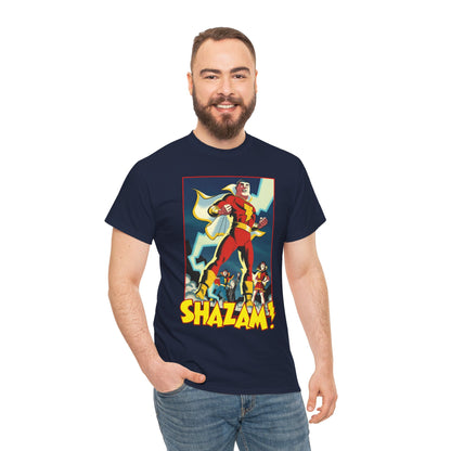Shazam T-Shirt - Michael Cho Art - Marvel Family - Mary Marvel, Captain Marvel Jr - DC Comics