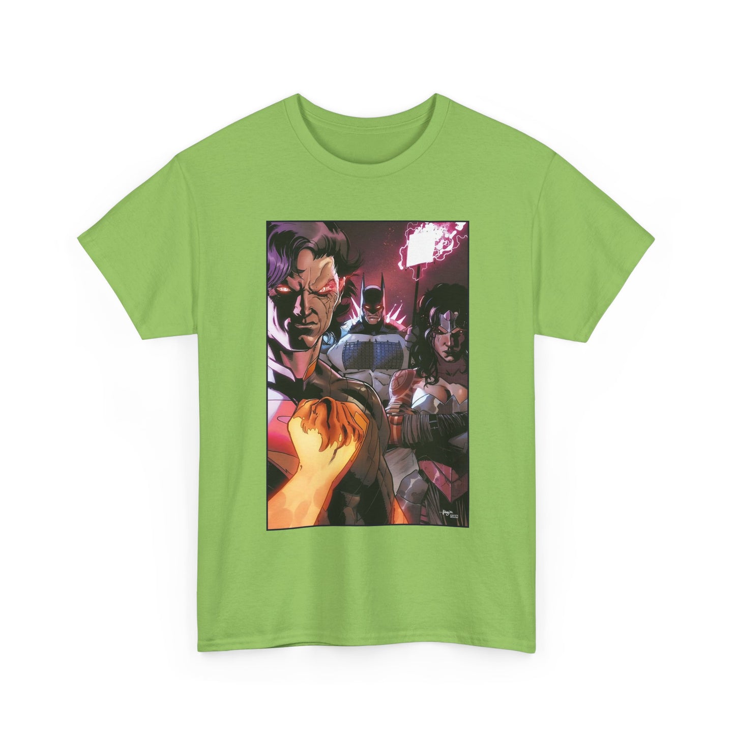 Absolute Trinity T-Shirt - Javier Fernandez Art - Superman, Batman, Wonder Woman - DC K.O. Variant Cover - DC Comics