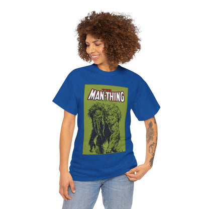 Man-Thing T-Shirt - Marvel Comics - Whatever Knows Fear Burns At The Touch - Swamp Monster