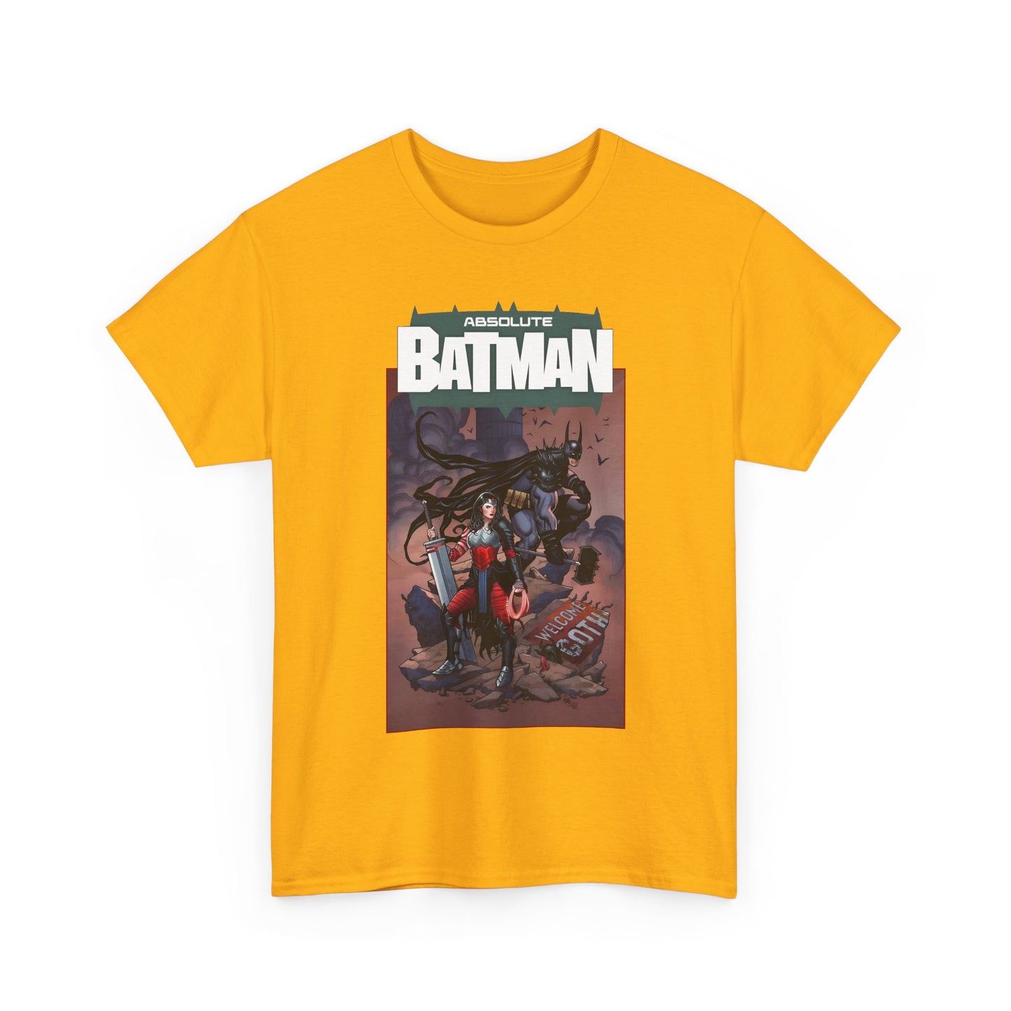 Absolute Batman & Absolute Wonder Woman T-Shirt - Frank Cho Art - DC Comics