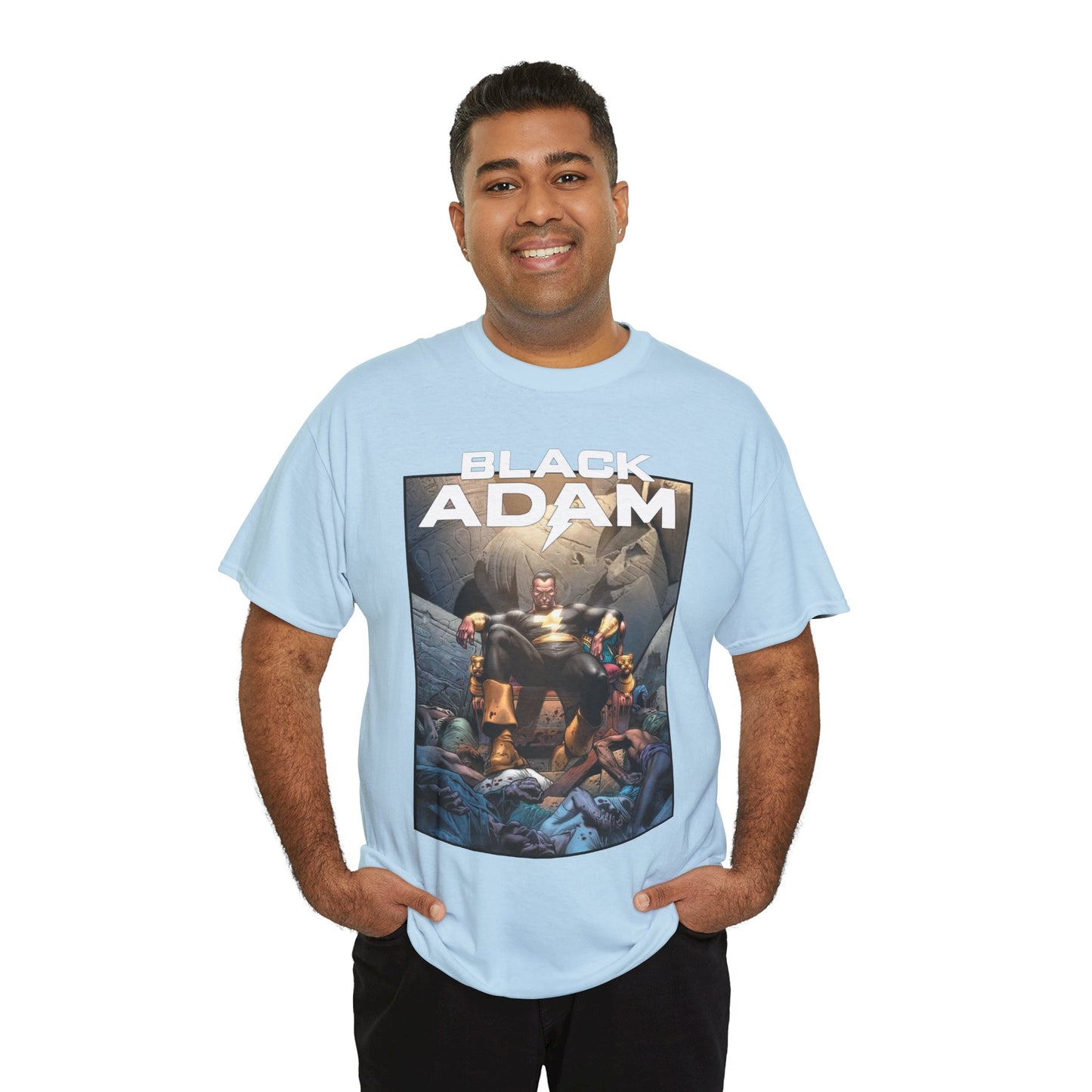 Black Adam T-Shirt - J.G. Jones Art - 52 Cover Art - Shazam Family Foe - DC Comics