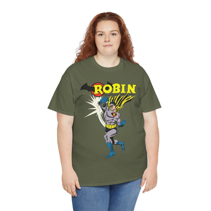 Earth 2 Robin T-Shirt - Dick Grayson, Justice Society of America (JSA) Member - DC Comics