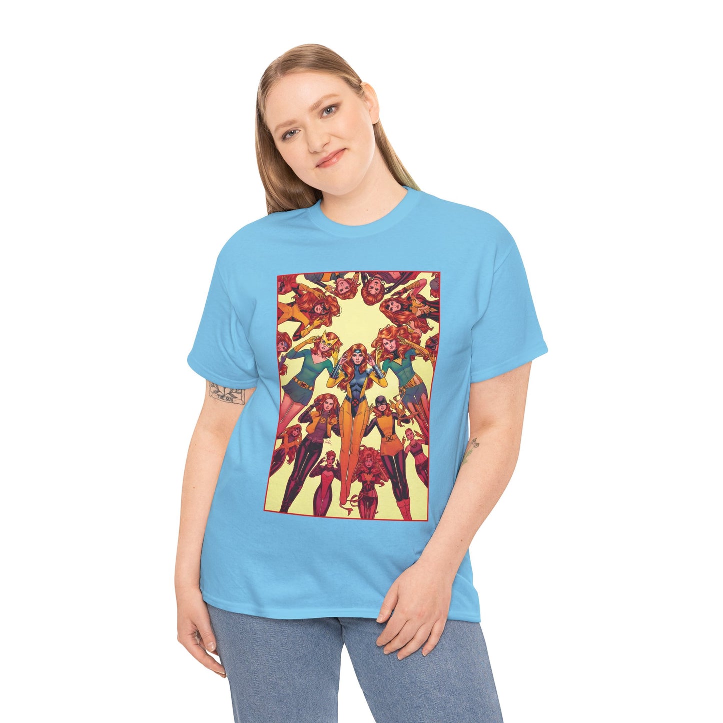 Jean Grey T-Shirt - Russell Dauterman Art - Marvel Girl, Dark Phoenix - X-Men Variant Cover - Marvel Comics